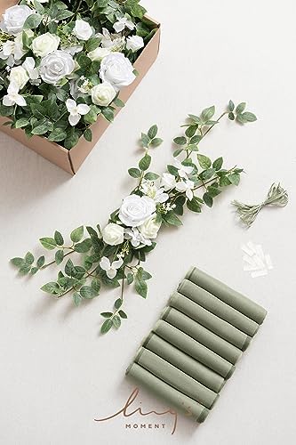Lings Moment 8 Wedding Chair Flower Decorations