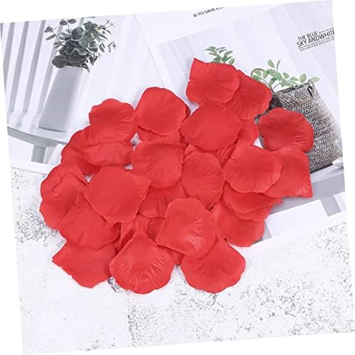 PRETYZOOM 6000pcs Silk Rose Petals for Wedding and Special Events