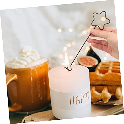 STOBAZA 2pcs Star Design Candle Wick Dippers