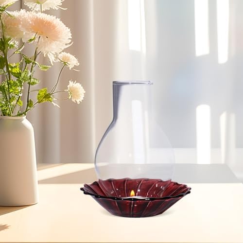 Glass Candle Holder Sleeve for Romantic Atmosphere