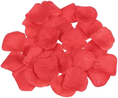 PRETYZOOM 6000pcs Silk Rose Petals for Wedding and Special Events