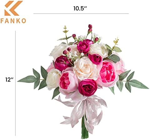 FANKO Artificial Flowers for Wedding and Home Decor