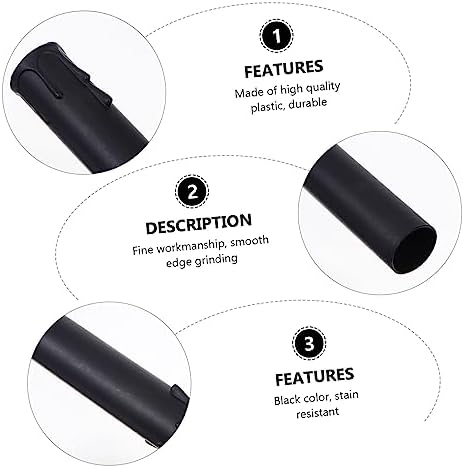 20pcs Plastic Candle Sleeves for Chandeliers and Lamp Bases