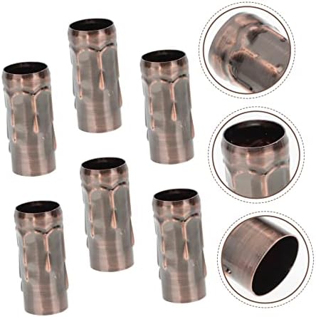 6Pcs Retro Chandelier Candle Sleeves for DIY Lighting