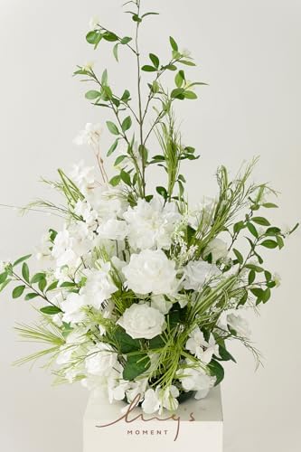 Lings Moment 41 Inch Tall Free Standing Wedding Aisle Artificial Flowers