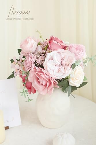 Floroom Dusty Rose Artificial Flowers Set