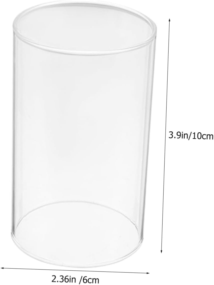 PRETYZOOM 2pcs Windproof Candle Covers for Dining Room Decor