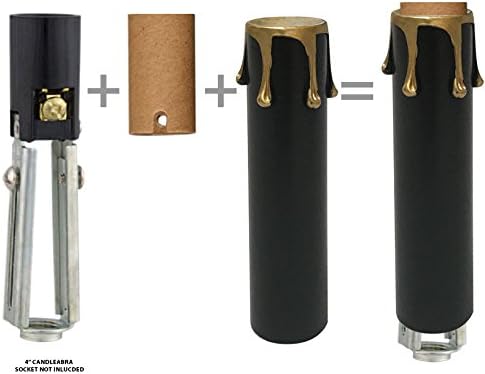 Royal Designs 4-Inch Candle Drip Sleeves Set of 10