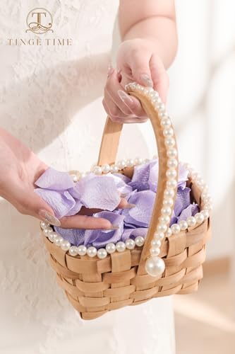 TINGE TIME 300pcs Silk Rose Petals Gold Yarn Wedding Decor