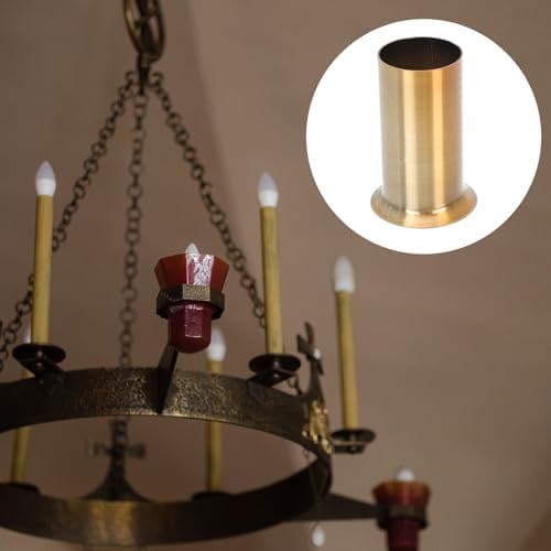 10Pcs Iron Candle Covers for Chandeliers