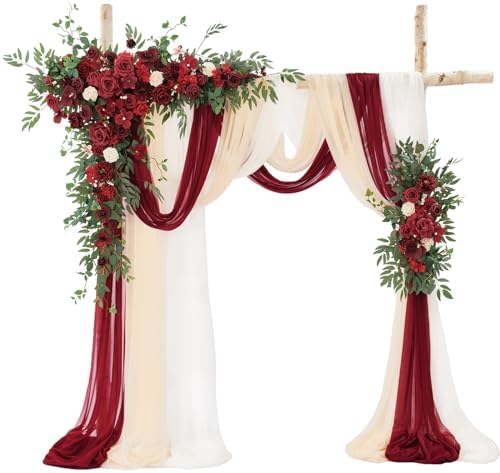 TINGE TIME Artificial Flower Arch Kit Pack of 5