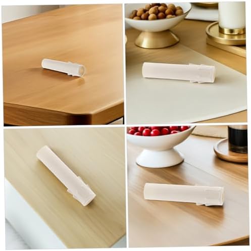 Zerodeko 15 Pcs Plastic Candle Socket Covers Teardrop Design