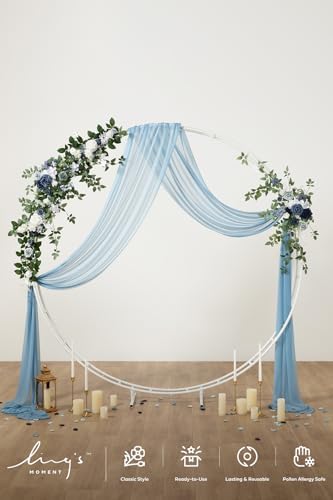 Lings Moment Wedding Arch Artificial Flowers Decor
