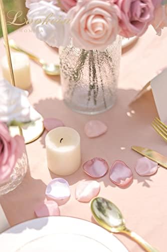 Lookein Artificial Rose Petals 300 Pcs Wedding Decorations