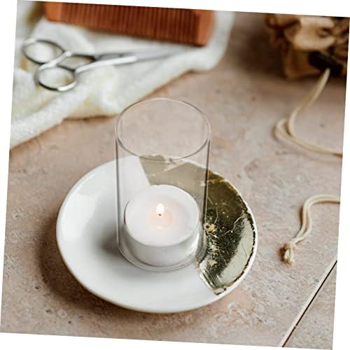 LIFKICH Lamp Shade Glass Candle Cup Sleeve
