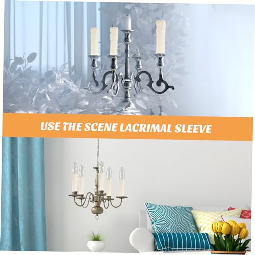 20 Pcs Waterproof Candle Holders for Chandeliers