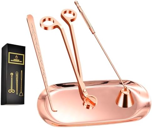 3 Pack Candle Wick Trimmer Set - Rose Gold Upgrade