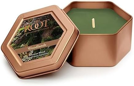 Root Candles Fall Scented Beeswax Travel Tin 4 Ounce