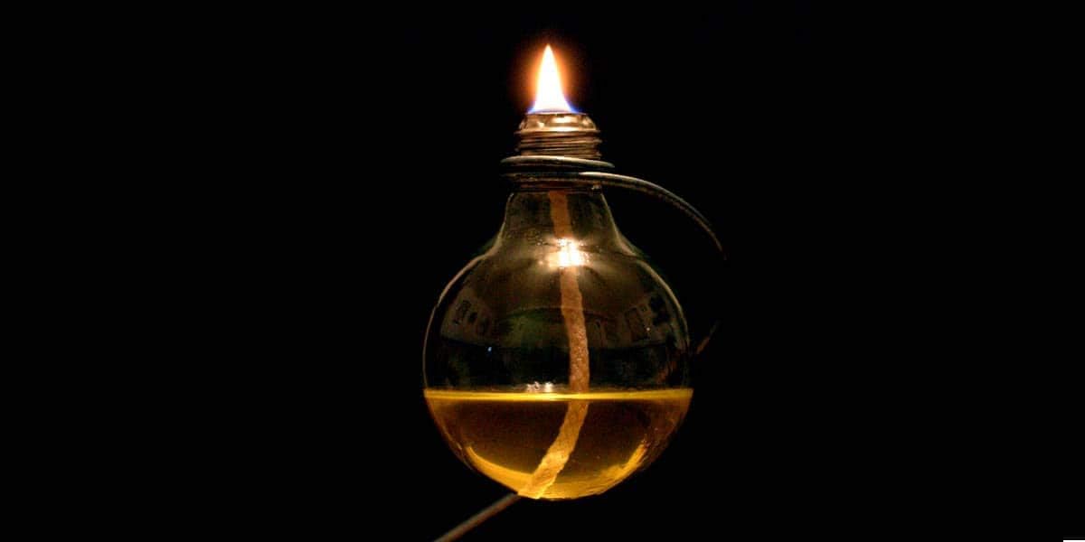 BOSKY 12 Pcs Round Cotton Kerosene Lamp Wicks