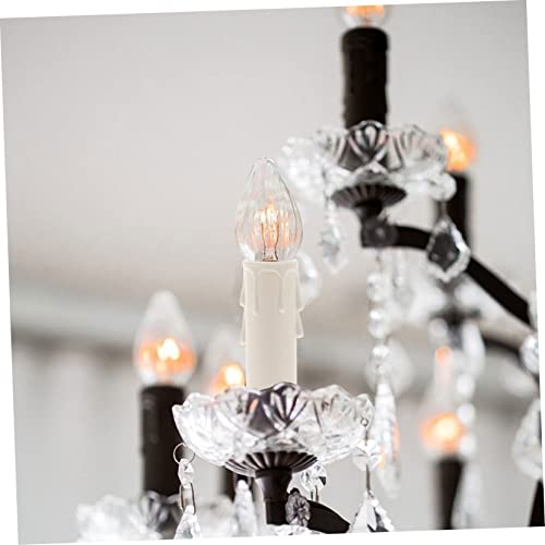 20pcs Decorative Candle Sleeves for Chandelier Socket Covers