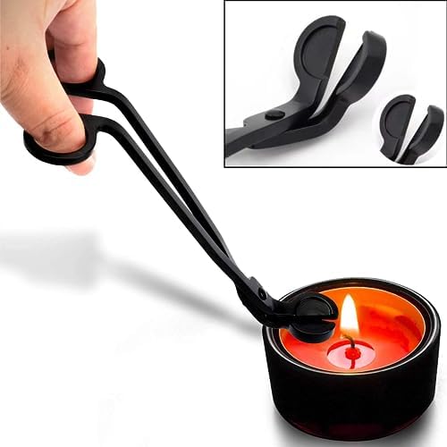 4 Pack Matte Black Candle Wick Trimmer Set