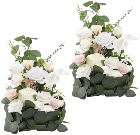 Algado 15in Freestanding Artificial Flowers for Wedding Aisle and Ceremony Reception