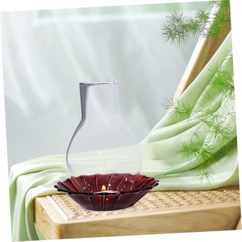 2pcs Clear Glass Candle Shade for Pillar Candles
