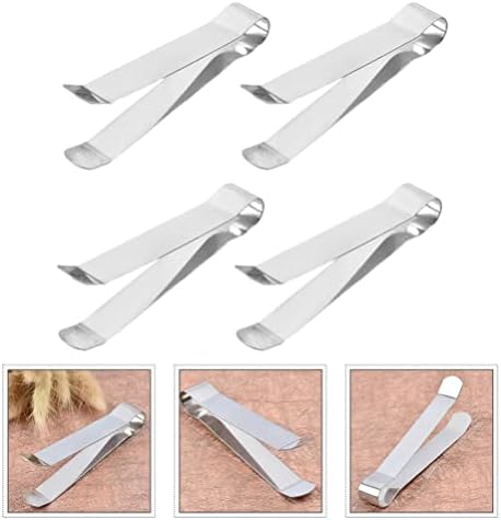 4pcs Stainless Steel Candle Wick Trimmer Set