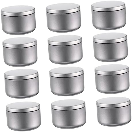 ERINGOGO DIY Candle Making Jars with Lids Set