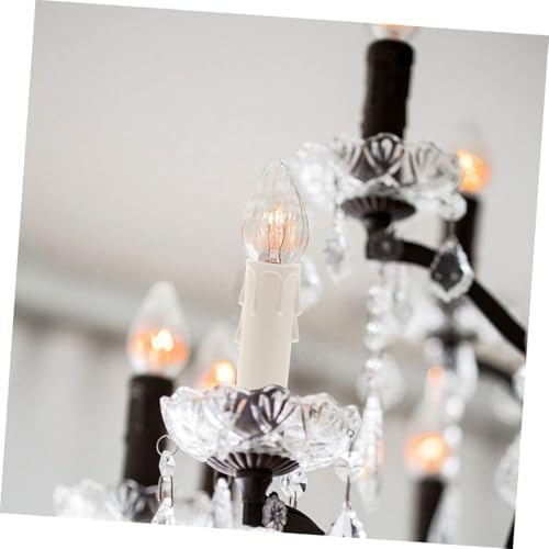 Zerodeko 15PCS Candle Drip Sleeves for Chandeliers and Candelabras
