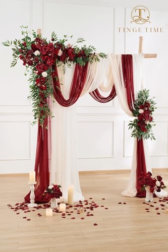 TINGE TIME Artificial Flower Arch Kit Pack of 5