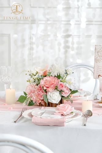TINGE TIME Artificial Wedding Centerpieces Set of 2