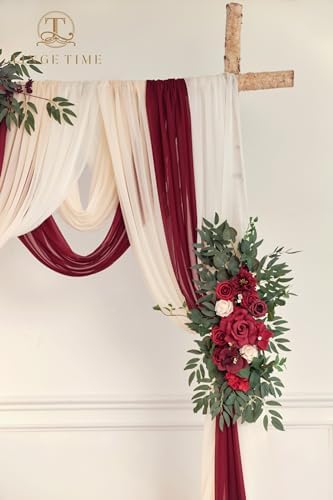TINGE TIME Artificial Flower Arch Kit Pack of 5