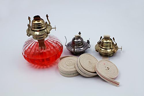 12 Inch Flat Cotton Oil Lamp Wick 6 Foot Roll