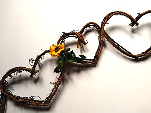 Sunflower Garland for Rustic Events in Choice of Length