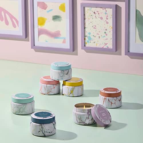 Capri Blue Modern Marble Travel Tin Jar Candle 85 oz