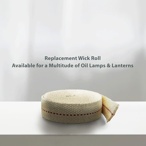 Light of Mine 78 Inch Cotton Wick for Lanterns and Oil Lamps