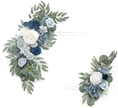 Lings Moment Artificial Welcome Sign Flowers Decoration