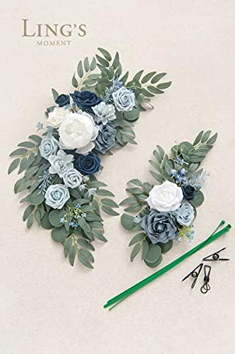 Lings Moment Artificial Welcome Sign Flowers Decoration
