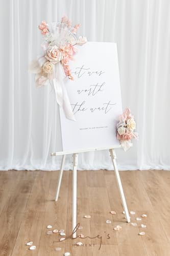 Lings Moment Artificial Wedding Welcome Sign Decorations