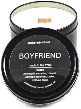 Anchored Northwest Boyfriend Travel Candle 6oz
