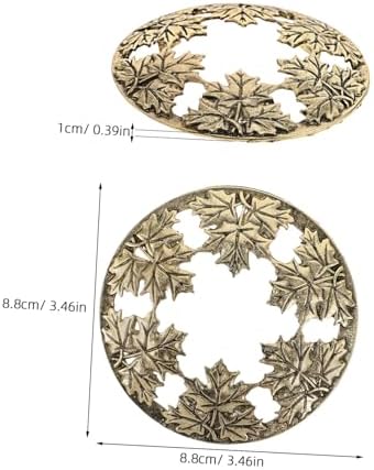 Candle Toppers Hollow Design for Even Melting and Debris Protection