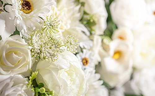 Lisuun Wedding Arch Flowers - 3 Piece Decor Set