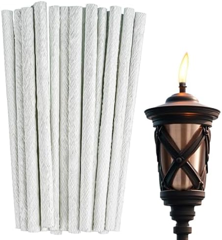 Sukh Fiberglass Oil Lamp Wicks 20 Pcs 12 Inch x 985 Inch