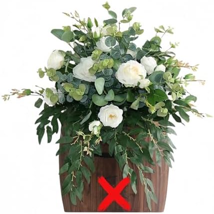 Elegant Wedding Aisle Runner Flowers with Greenery