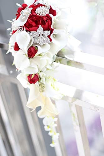 IFFO Bridal Bouquet with Calla Lilies and Roses