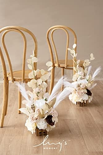Lings Moment 175 Tall Artificial Flowers Arrangements 4pcs Wedding Decorations