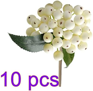 10 PCS Artificial Berry Branches for Home Decor