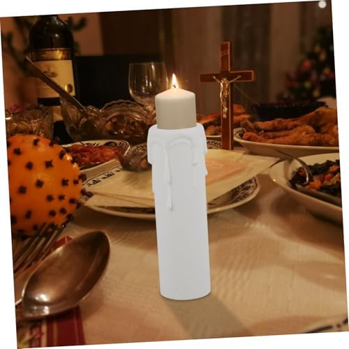 VOSAREA 12pcs Chandelier Candle Sleeves Drip Covers for Lighting Accessories