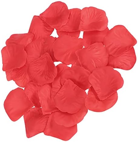 PRETYZOOM 6000pcs Silk Rose Petals for Wedding and Special Events